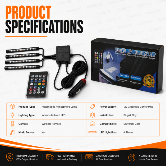 ATMOSPHERE-LAMP-KIT-Product-Specification ATMOSPHERE-LAMP-KIT-Product-Specification
