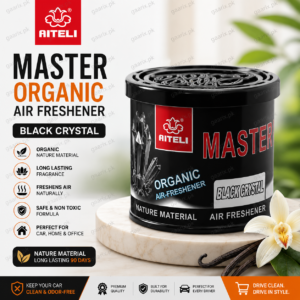 Aiteli Master Organic Air Freshener Black Crystal – Long Lasting Car & Home Fragrance