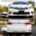 Bumper-Chrome-Garnish-Corolla-2015-Installation