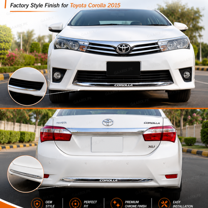 Bumper-Chrome-Garnish-Corolla-2015-Installation Bumper-Chrome-Garnish-Corolla-2015-Installation