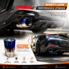 Burnt-Blue-Exhaust-Tip-Sporty-Look