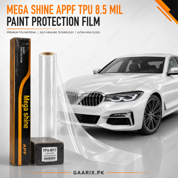 TPU 8.5 Mil Paint Protection Film (PPF) – Self-Healing High Gloss Car Paint Protection Film