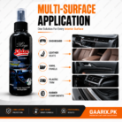 Mega Shine Protection 250ml Professional Grade Interior Protectant Spray for Dashboard, Leather, Vinyl, Plastic and Rubber Surfaces
