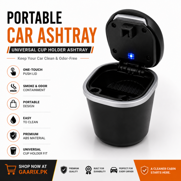 Portable Car Ashtray-1 Portable Car Ashtray-1