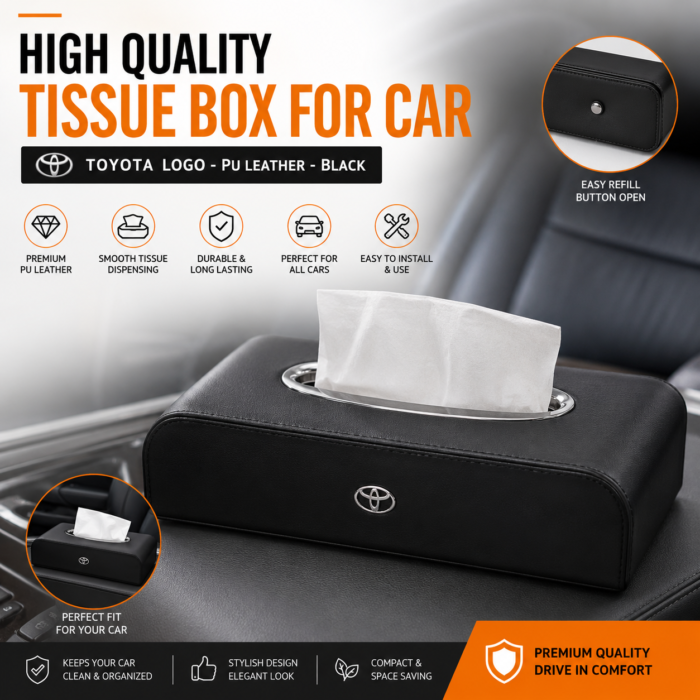 Tissue Box-Leather