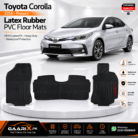 Toyota Corolla 2014–Present Latex Rubber Floor Mats