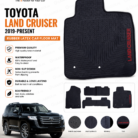 Toyota Land Cruiser (2019–Present) Custom Fit Waterproof Heavy Duty Latex Rubber Floor Mats
