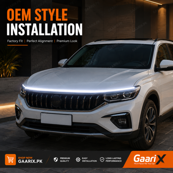 car-LED-hood-light-installation car-LED-hood-light-installation