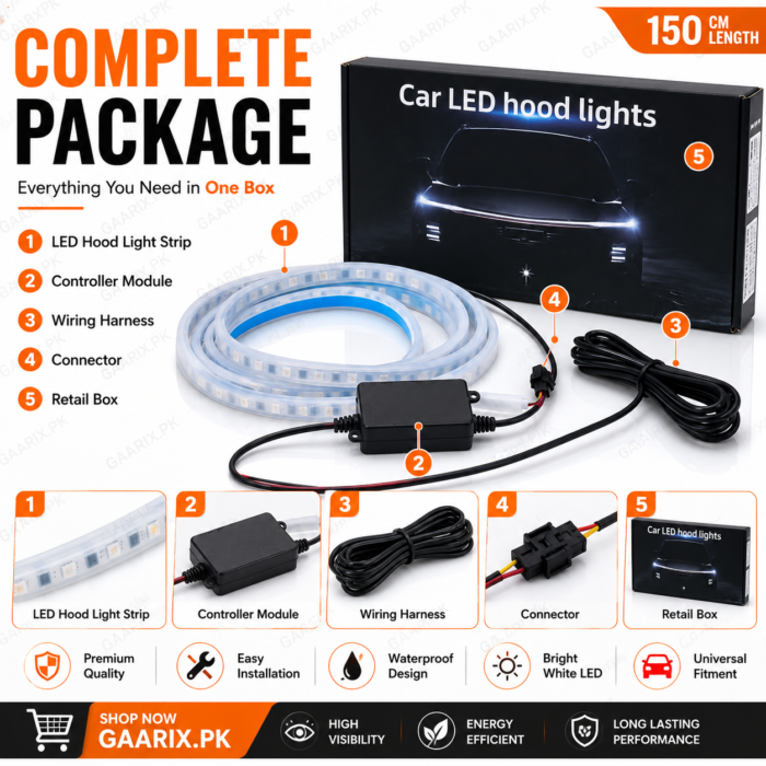 car-LED-hood-light-package car-LED-hood-light-package