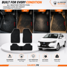 Premium custom-fit Changan Alsvin 2021–Present Latex Rubber PVC Floor Mats with waterproof heavy-duty PVC material, anti-slip backing, reinforced heel pad, and OEM fit.