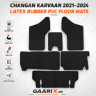 Changan Karvaan 2021–2024 Latex Rubber PVC Floor Mats – Custom Fit Waterproof