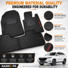 Changan Oshan X7 2022–2024 custom-fit waterproof Latex Rubber PVC floor mats with OEM fit and honeycomb anti-slip design