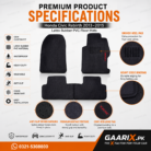 Honda Civic Rebirth 2013–2015 Latex Rubber PVC Floor Mats – OEM Custom Fit Waterproof Heavy Duty Car Floor Mats in Pakistan