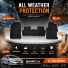Honda Civic Rebirth 2013–2015 Latex Rubber PVC Floor Mats – OEM Custom Fit Waterproof Heavy Duty Car Floor Mats in Pakistan