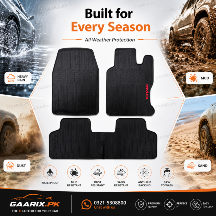 honda-civic-reborn-2009-2012-latex-rubber-pvc-floor-mats-weather-protection Honda Civic Reborn 2009–2012 Latex Rubber PVC Floor Mats OEM Custom Fit