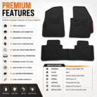 Hyundai Elantra Hybrid 2025 Latex Rubber PVC Floor Mats – OEM Custom Fit