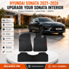 Hyundai Sonata 2021–2026 Latex Rubber PVC Floor Mats