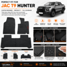 JAC T9 Hunter Latex Rubber PVC Floor Mats – Custom Fit Waterproof Heavy Duty