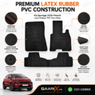 Kia Sportage 2020–Present Latex Rubber PVC Floor Mats OEM custom fit waterproof heavy-duty black car floor mats for Pakistan