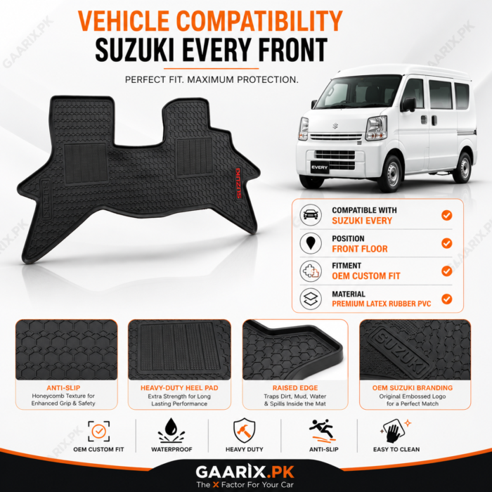 suzuki-every-front-latex-rubber-car-floor-mat-vehicle-compatibility-quality Suzuki Every Front Floor Mats