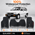 Suzuki Mehran Latex Rubber PVC Floor Mats – OEM Custom Fit Waterproof Heavy Duty Car Floor Mats for 1990–2019 Models.