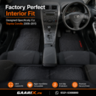 Toyota Corolla 2009–2013 Latex Rubber PVC Floor Mats – OEM Custom Fit Waterproof Heavy Duty
