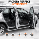 Toyota Fortuner 2014–2021 Custom Fit Latex Rubber PVC Floor Mats – Waterproof Heavy Duty