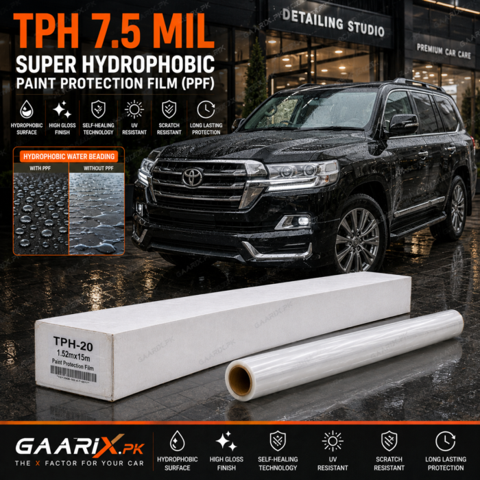 tph-7-5-mil-paint-protection-film-ppf TPH 7.5 Mil Paint Protection Film (PPF) – Water Repellent Hydrophobic Protection | GAARIX.PK