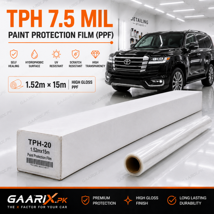 tph-7-5-mil-paint-protection-film-ppf-hero TPH 7.5 Mil Paint Protection Film (PPF) – Water Repellent Hydrophobic Protection | GAARIX.PK
