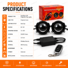 Devil-Eye-LED-Projector-Fog-Lights-Specifications