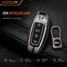 GWM Haval Old Model Premium Metal Key Cover in Metallic Grey with OEM Fit and Zinc Alloy Construction