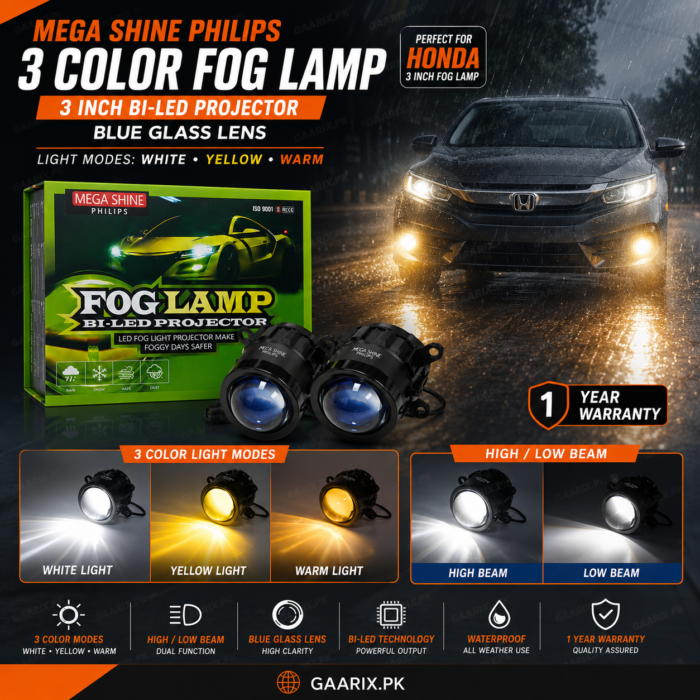 Honda-3-Inch-3-Color-Bi-LED-Fog-Lamp-Projector Honda-3-Inch-3-Color-Bi-LED-Fog-Lamp-Projector