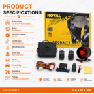 Royal_Bemaz_Car_Security_Alarm_System_product_specification