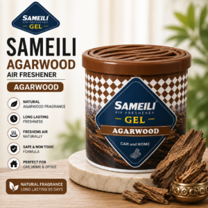 Sameili Air Freshener Gel Agarwood Fragrance for Car, Home & Office – Long Lasting Gel Air Freshener