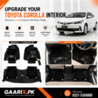 Luxury 11D Car Floor Mats for Toyota Corolla