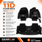 Luxury 11D Car Floor Mats for Toyota Corolla