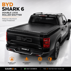 BYD Shark 6 Double Lock Roller Shutter Cover 2025–Present Premium Aluminum Waterproof Pickup Bed Cover
