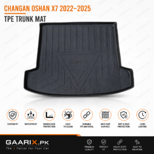 Changan Oshan X7 2022–2025 Custom Fit TPE Waterproof Trunk Mat