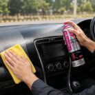 Flamingo Dashboard Polish 450ML spray for restoring dashboard shine with UV protection and dust resistance in Pakistan.