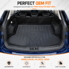 Premium custom fit waterproof TPE trunk mat for GWM Haval H6 2022–2024 boot cargo area.