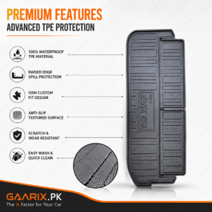 gwm-tank-500-tpe-trunk-mat-features GWM Tank 500 TPE Trunk Mat Custom Fit Waterproof Diggi Tray Boot Liner