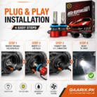 H11 Super Bright LED Headlight System – 6000K Cool White | Plug & Play