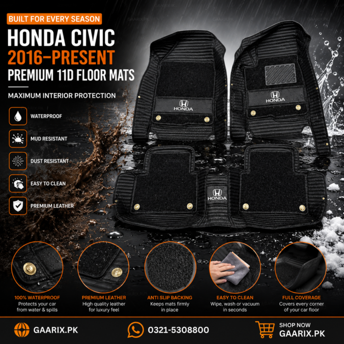 Honda Civic 11D Floor Mats