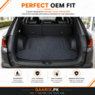 Hyundai Tucson Hybrid 2025 premium TPE trunk mat with custom OEM fit, waterproof boot liner and raised edge protection.