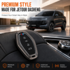 Jetour Dasheng premium metal key cover with zinc alloy shell and accessories
