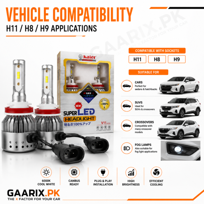 kaier-super-led-h11-headlight-v11-series-6000k-canbus-plug-play-vehicle-compatibility kaier-super-led-h11-headlight-v11-series-6000k-canbus-plug-play
