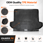 Kia Sportage 2019–2024 TPE Trunk Mat – Custom Fit Waterproof Boot Liner