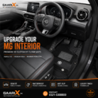 MG HS Premium 11D Custom Fit Waterproof Luxury Leather Floor Mats with OEM Fit and Full Interior Protection