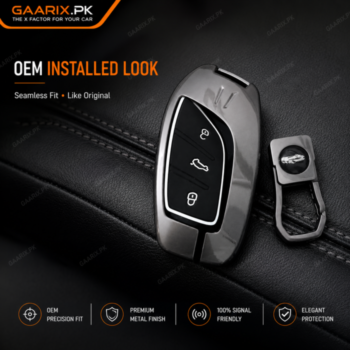 mg-hs-premium-metal-key-cover-oem-fit MG HS Premium Metal Key Cover