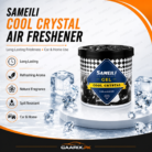 Sameili Air Freshener Gel Cool Crystal Flavor Long Lasting Car Home Office Air Freshener